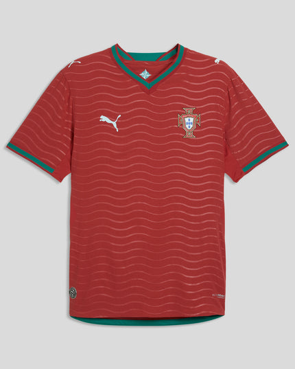 Kit Puma Seleção Portuguesa de Futebol Camisola + Calção Mundial Equipamento Principal
