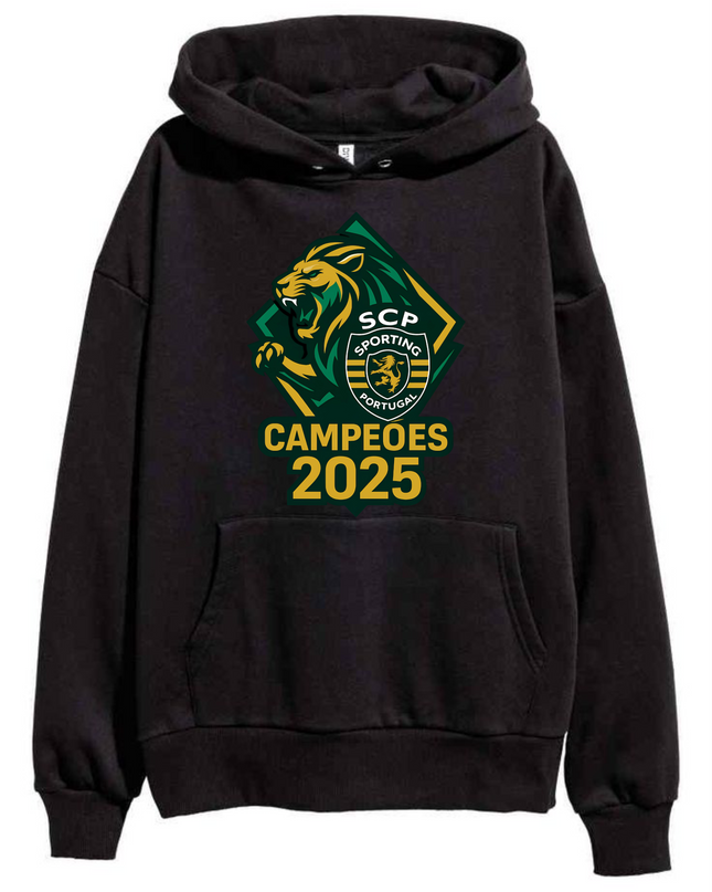 Hoddie Sporting Campeão  2025